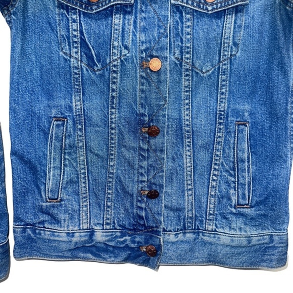 Madewell blue denim jean’s jacket‎ size XS - Picture 6 of 10